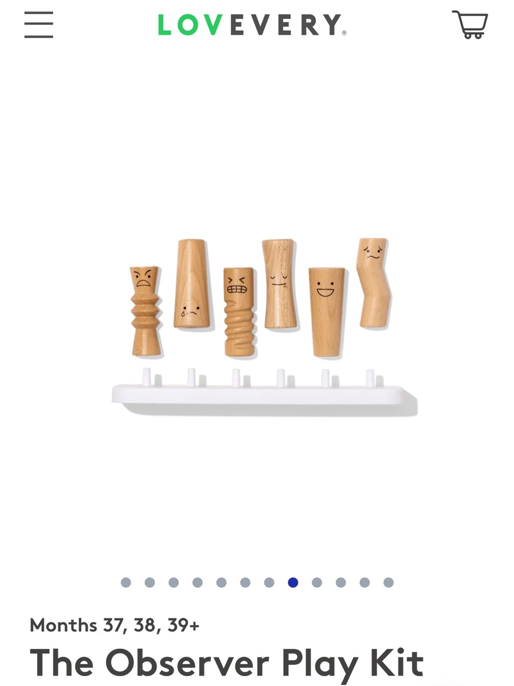 LOVEVERY wooden emotions dolls